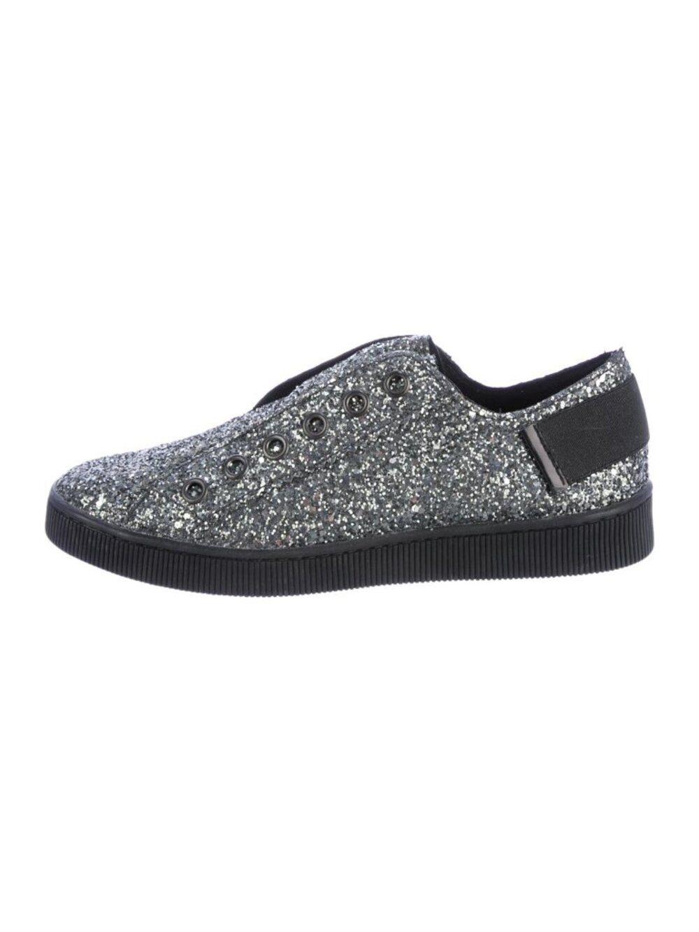 NWOT Pedro Garcia Laceless Glitter Sneakers